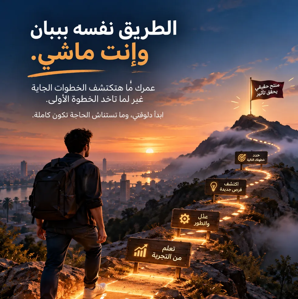 صورة النشاط: تعالى نناقش مشروعك حتى لو سطر واحد ☝️